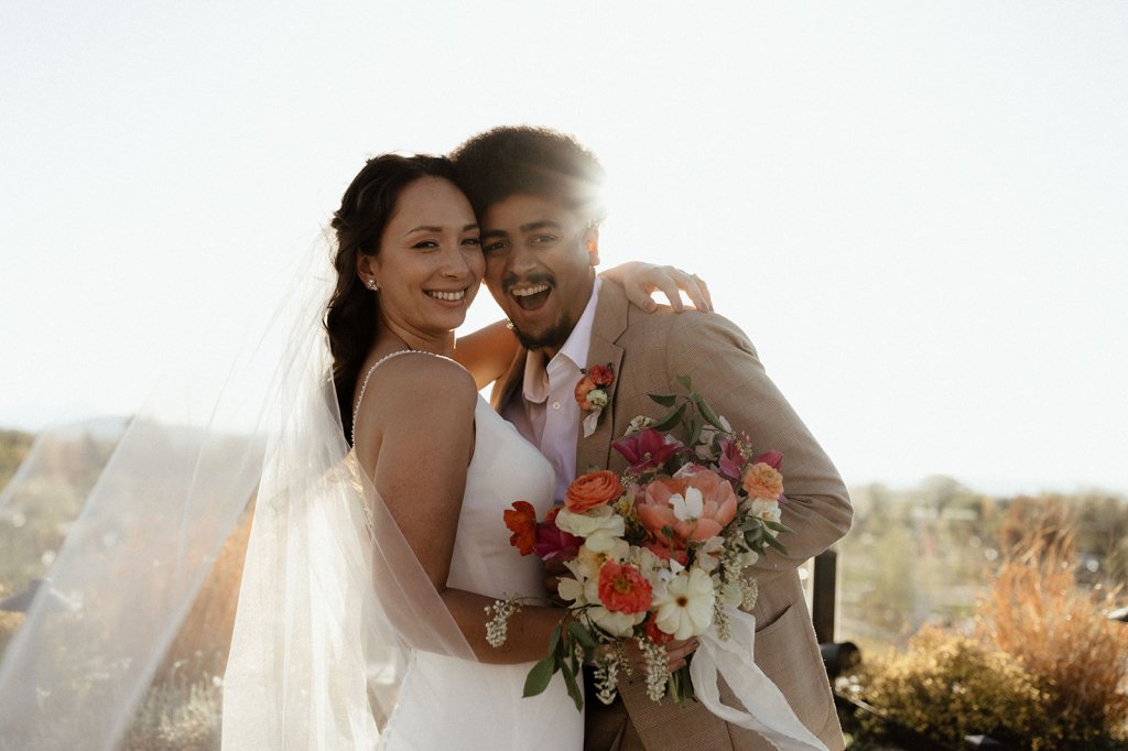 Modern Springtime Elopement